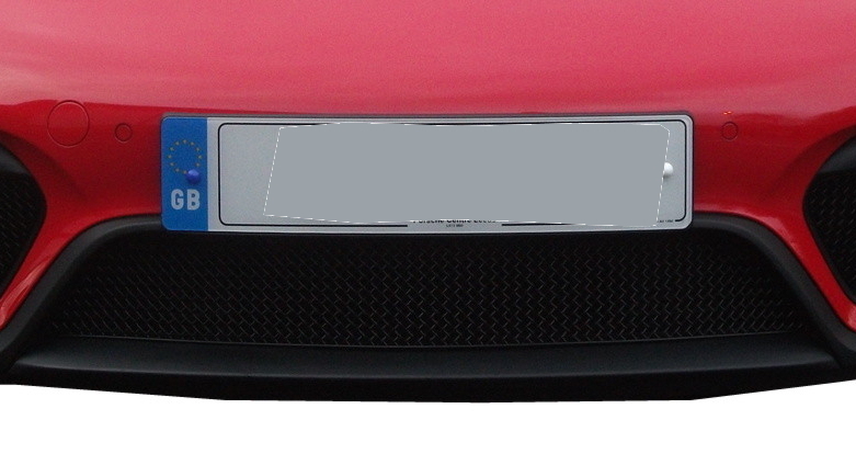 ZUNSPORT BLACK CENTRE GRILLE for Porsche Boxster Cayman 987 GTS ZPR56414B