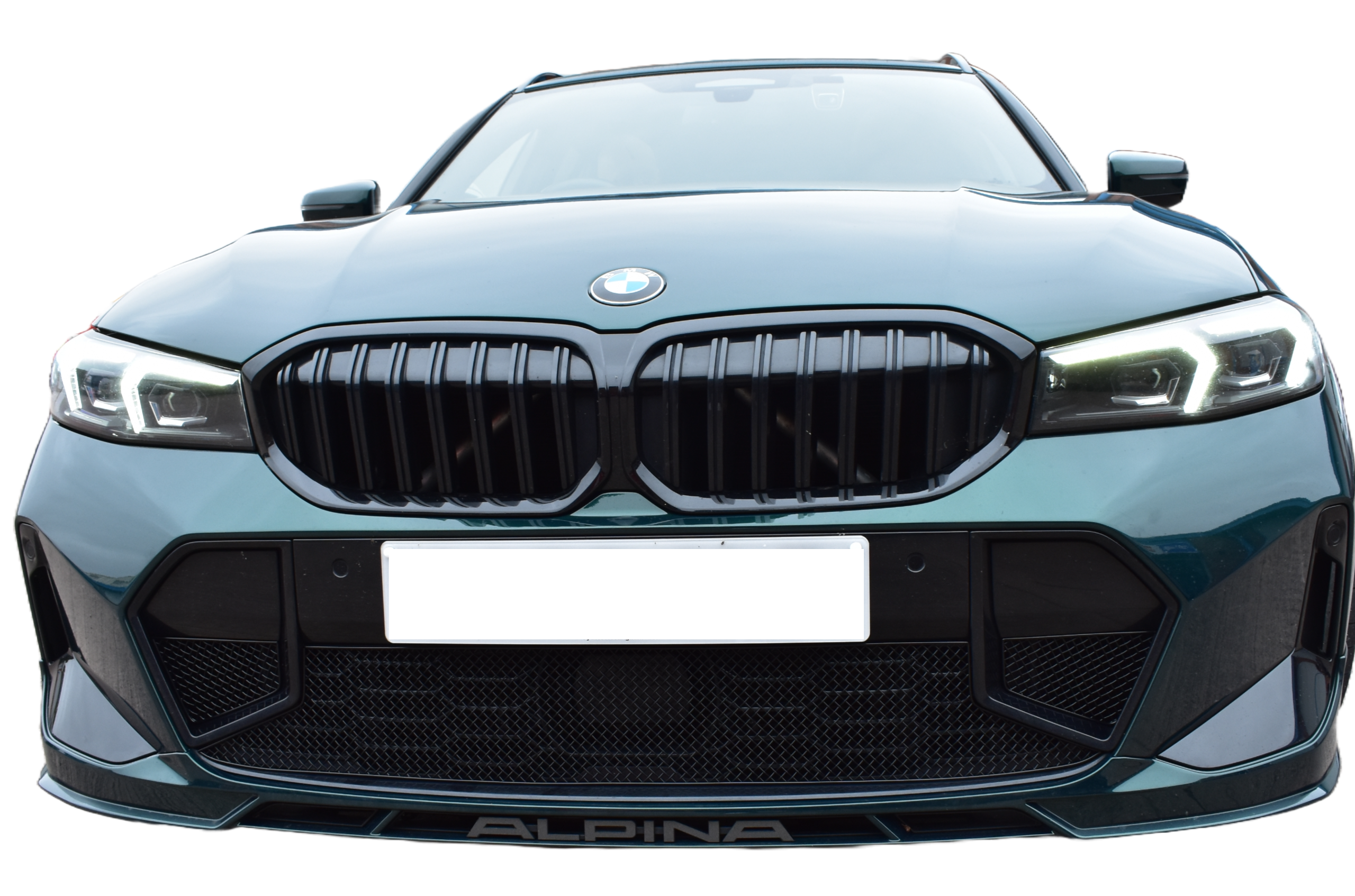 ZUNSPORT BLACK FRONT GRILLE SET for BMW Alpina B3 Biturbo ZBM105923B