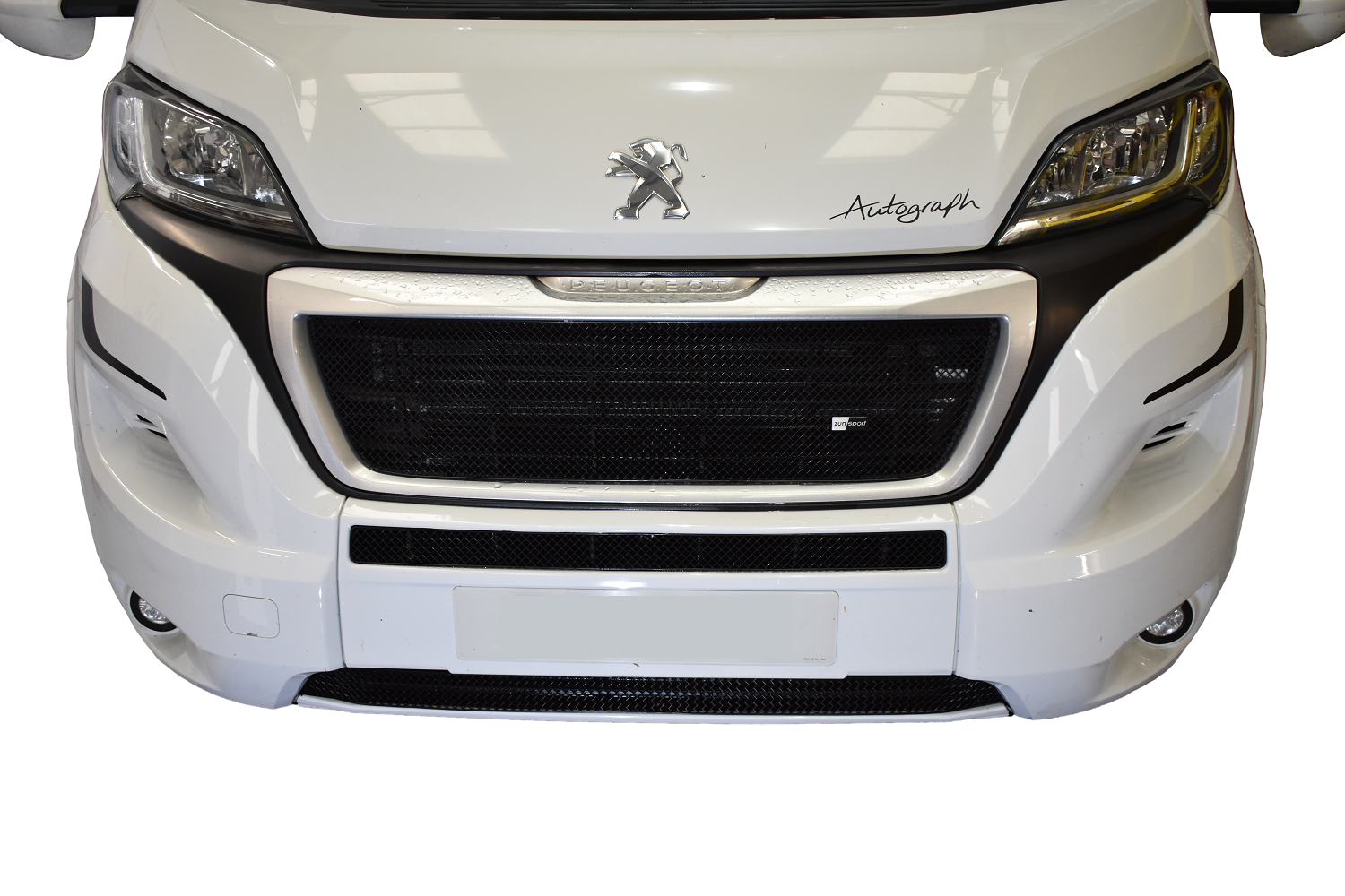 ZUNSPORT BLACK FRONT GRILLE SET for Peugeot Boxer 3rd Gen Facelift ZPE74214B