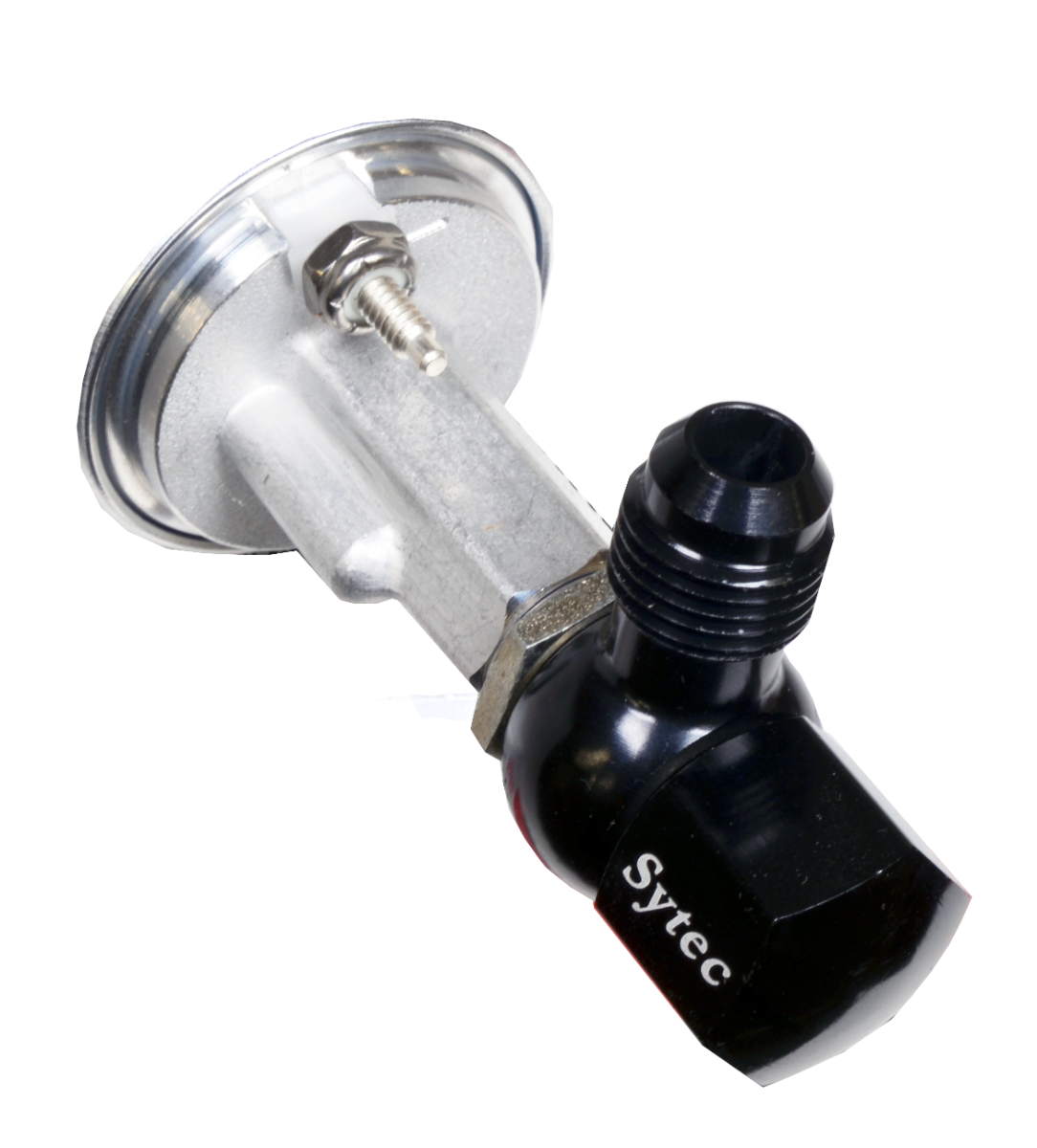 SYTEC Alloy JIC6 Banjo & Cap Nut Assembly (Bosch 0480254044) Black