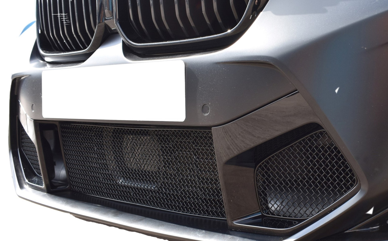 ZUNSPORT Black Front Centre Grille set fits BMW X3 / X4 M Competition 2022- ZBM98220B