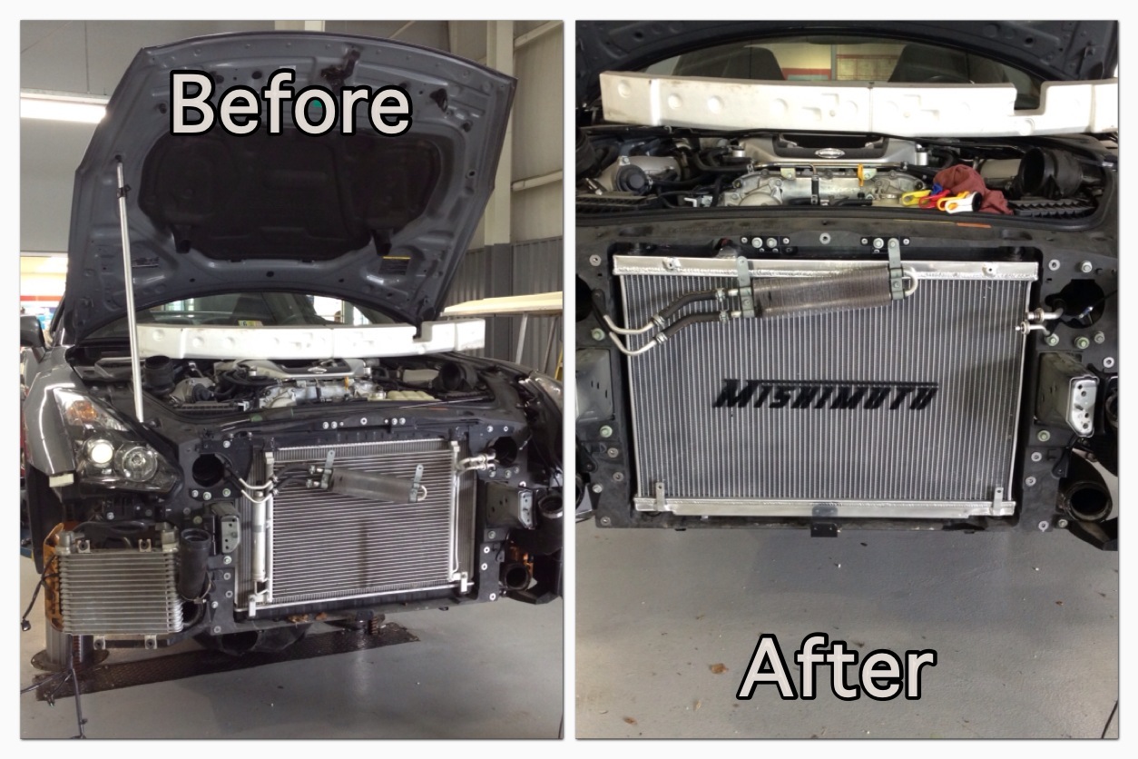 Mishimoto Nissan GT-R Performance Radiator, 2009+