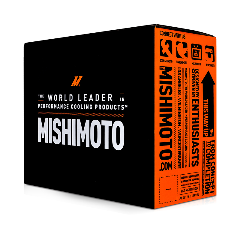 Mishimoto Universal 19 Row Thermostatic Oil Cooler Kit, Silver