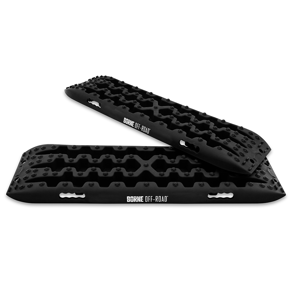 Mishimoto Borne Recovery Boards, 109x31x6cm, Black