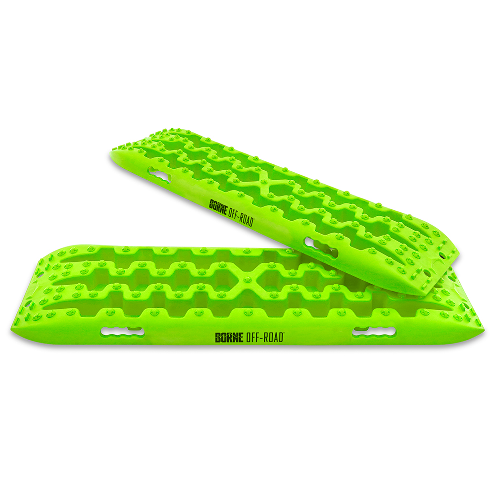 Mishimoto Borne Recovery Boards, 109x31x6cm, Neon Green