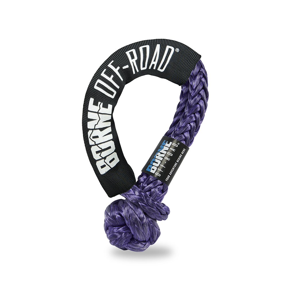 Mishimoto 1/2" X 20" Soft Shackle, Purple