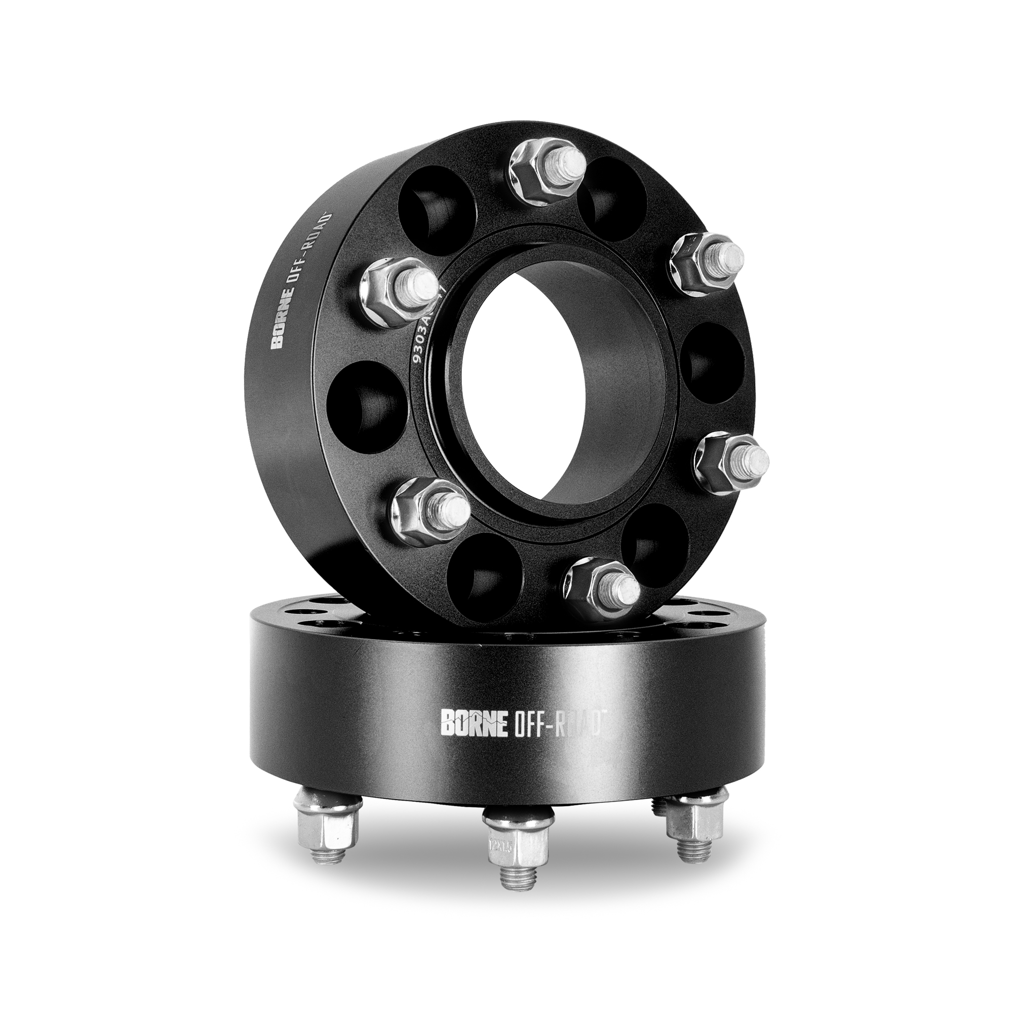 Mishimoto Borne Off-Road Wheel Spacers, 6x139.7, 106, 50, M12, Black