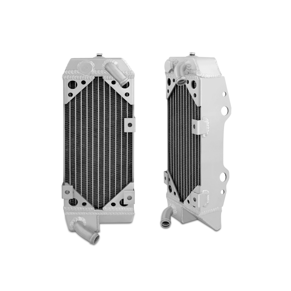 Mishimoto Suzuki DRZ400S, SM Braced Aluminum Dirt Bike Radiator, 2000-2013