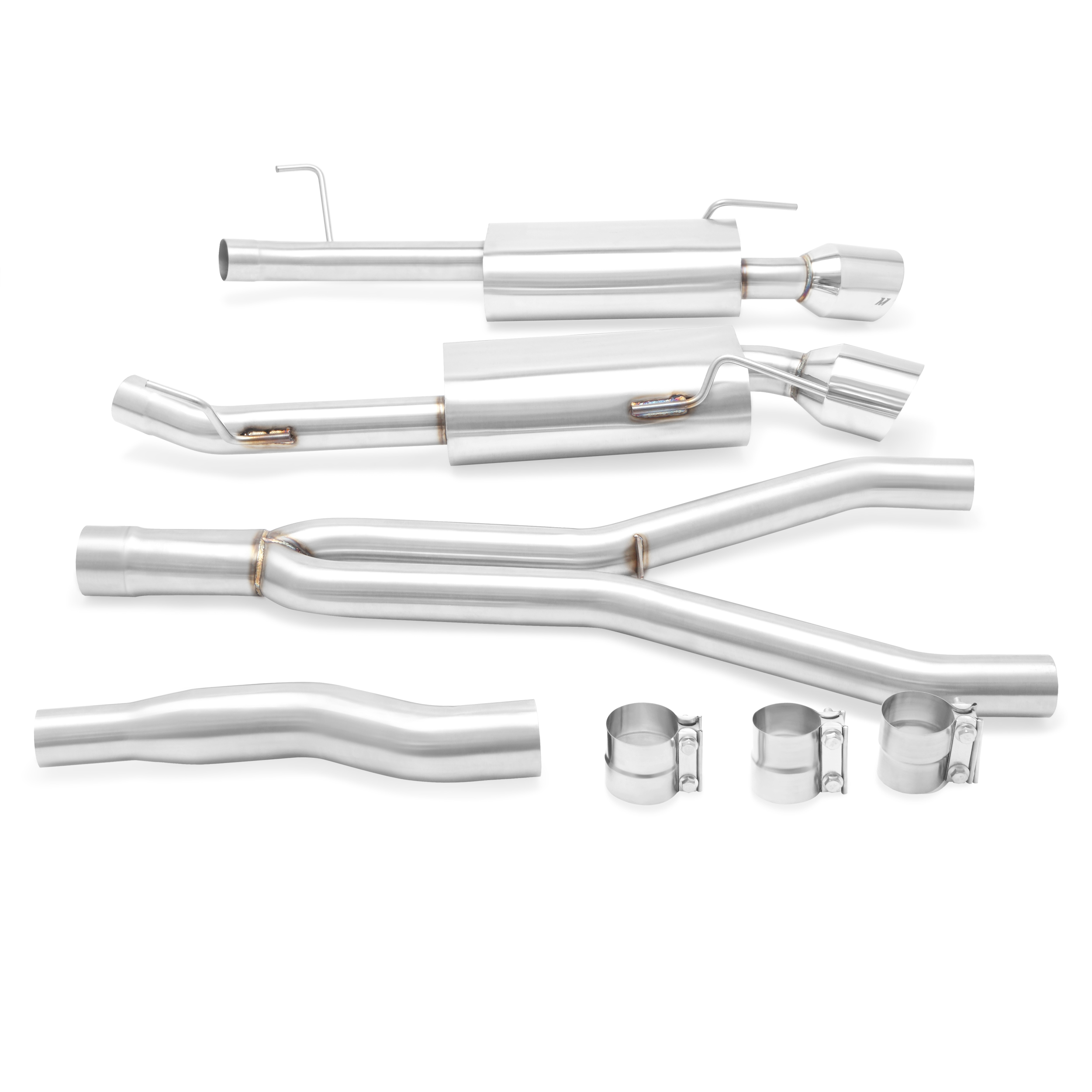 Mishimoto Ford Mustang EcoBoost Cat-Back Exhaust, 2015-2023