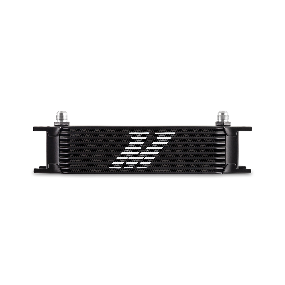 Mishimoto Universal -8AN 10 Row Oil Cooler, Black