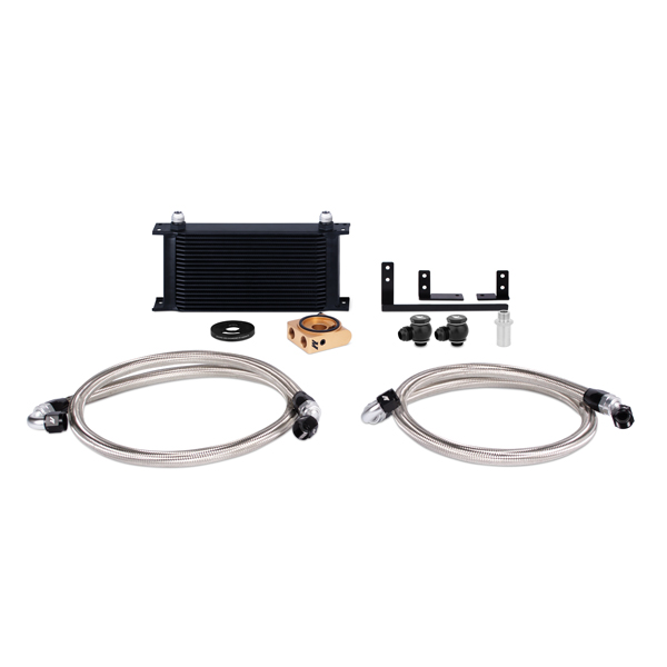 Mishimoto Mazda Miata Thermostatic Oil Cooler Kit, 2016+, Black