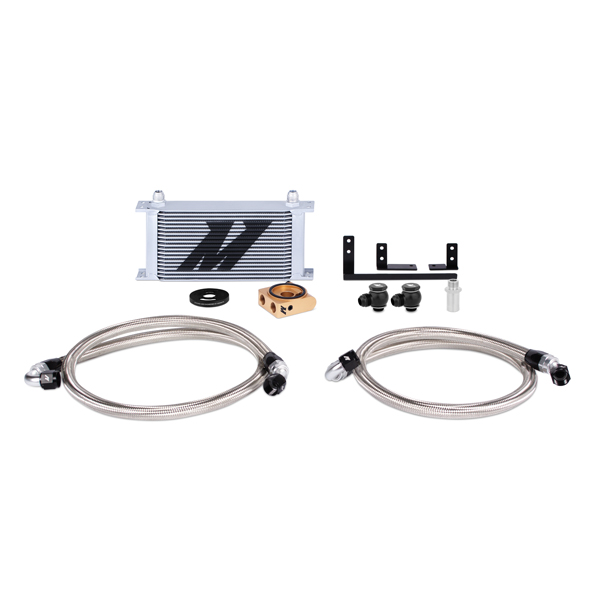 Mishimoto Mazda Miata Thermostatic Oil Cooler Kit, 2016+, Silver