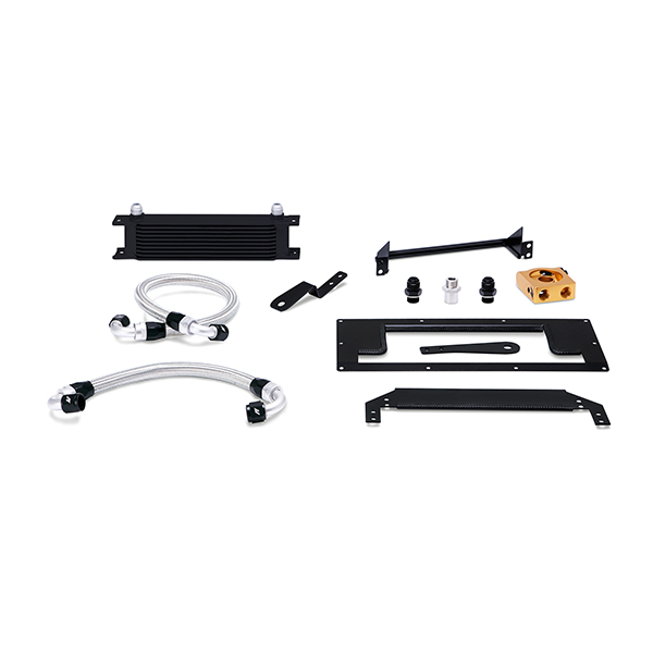Mishimoto Mazda Miata Thermostatic Oil Cooler Kit, 2006-2015, Black