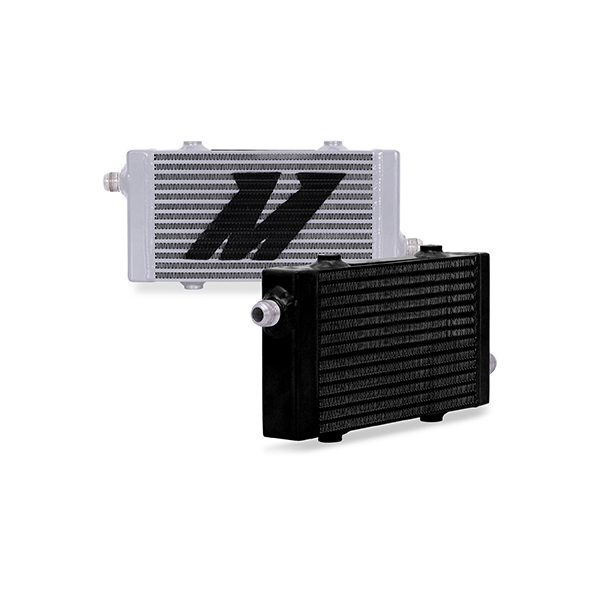 Mishimoto Universal Cross Flow Bar & Plate Oil Cooler, Small, Black