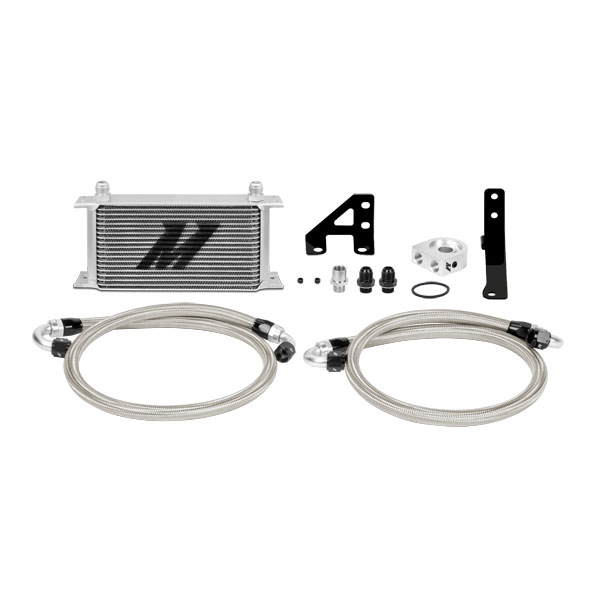 Mishimoto Subaru WRX STI Oil Cooler Kit, 2015-2021, Silver