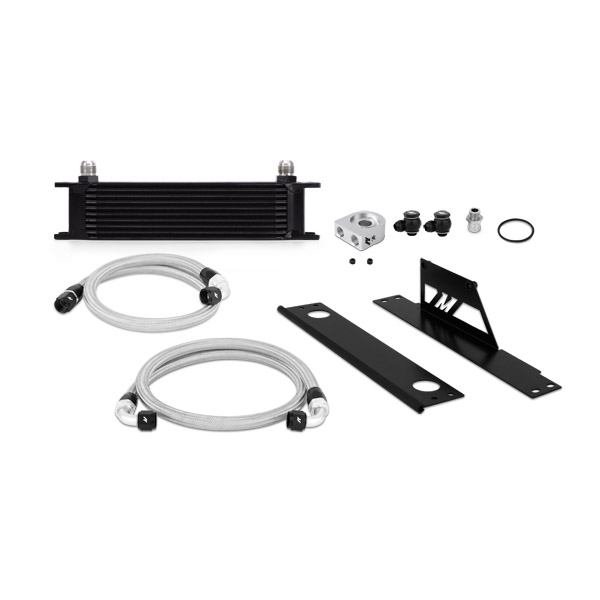 Mishimoto Subaru Impreza WRX Oil Cooler Kit, 2001-2005, Black
