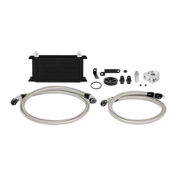 Mishimoto Subaru WRX Oil Cooler Kit, 2008-2014, Black