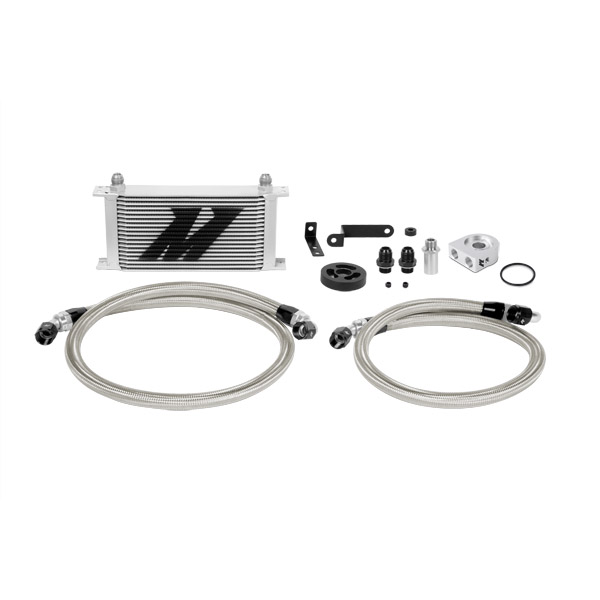 Mishimoto Subaru WRX Oil Cooler Kit, 2008-2014, Silver