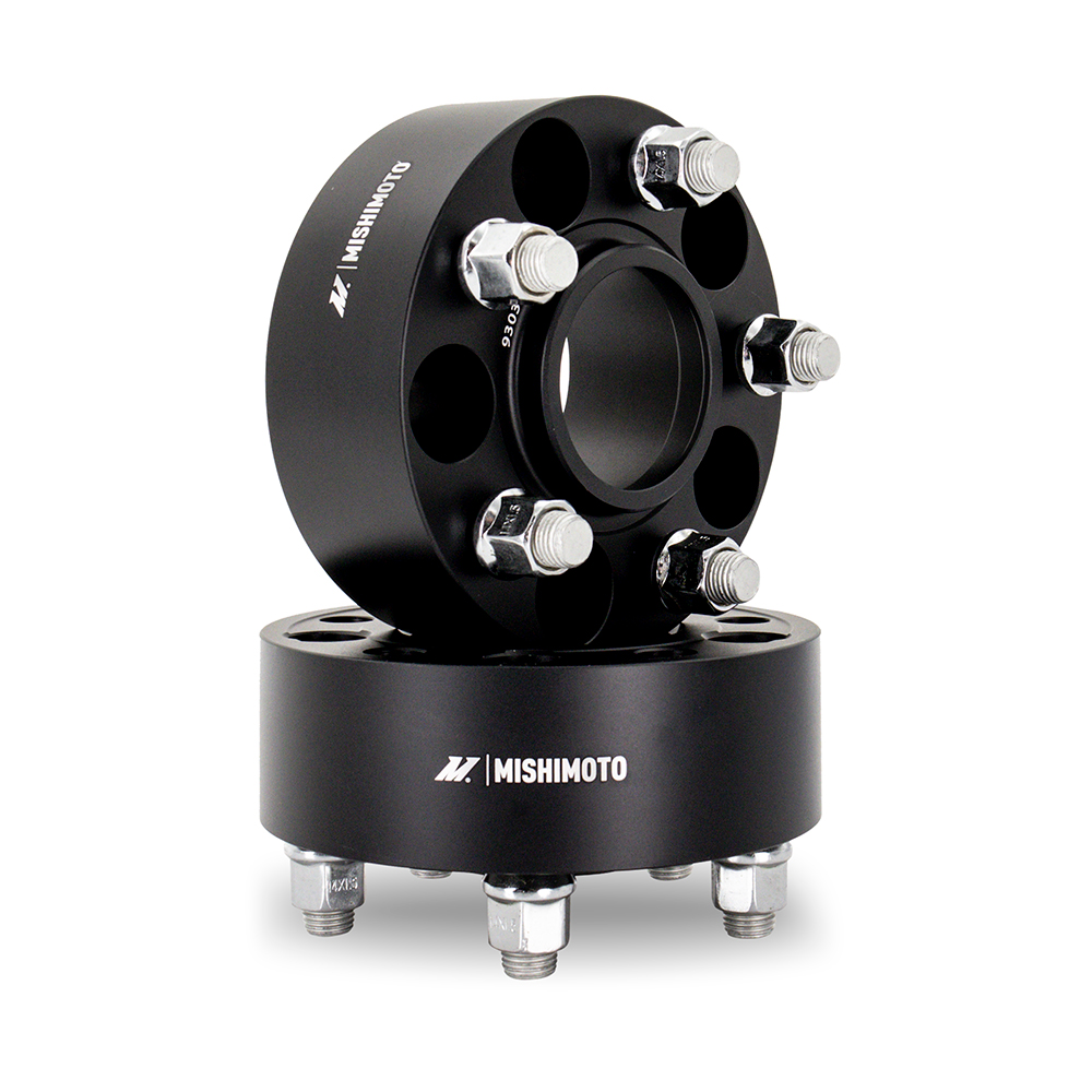 Mishimoto Mishimoto Wheel Spacers, 5x100, 56.1, 45, M12, Black