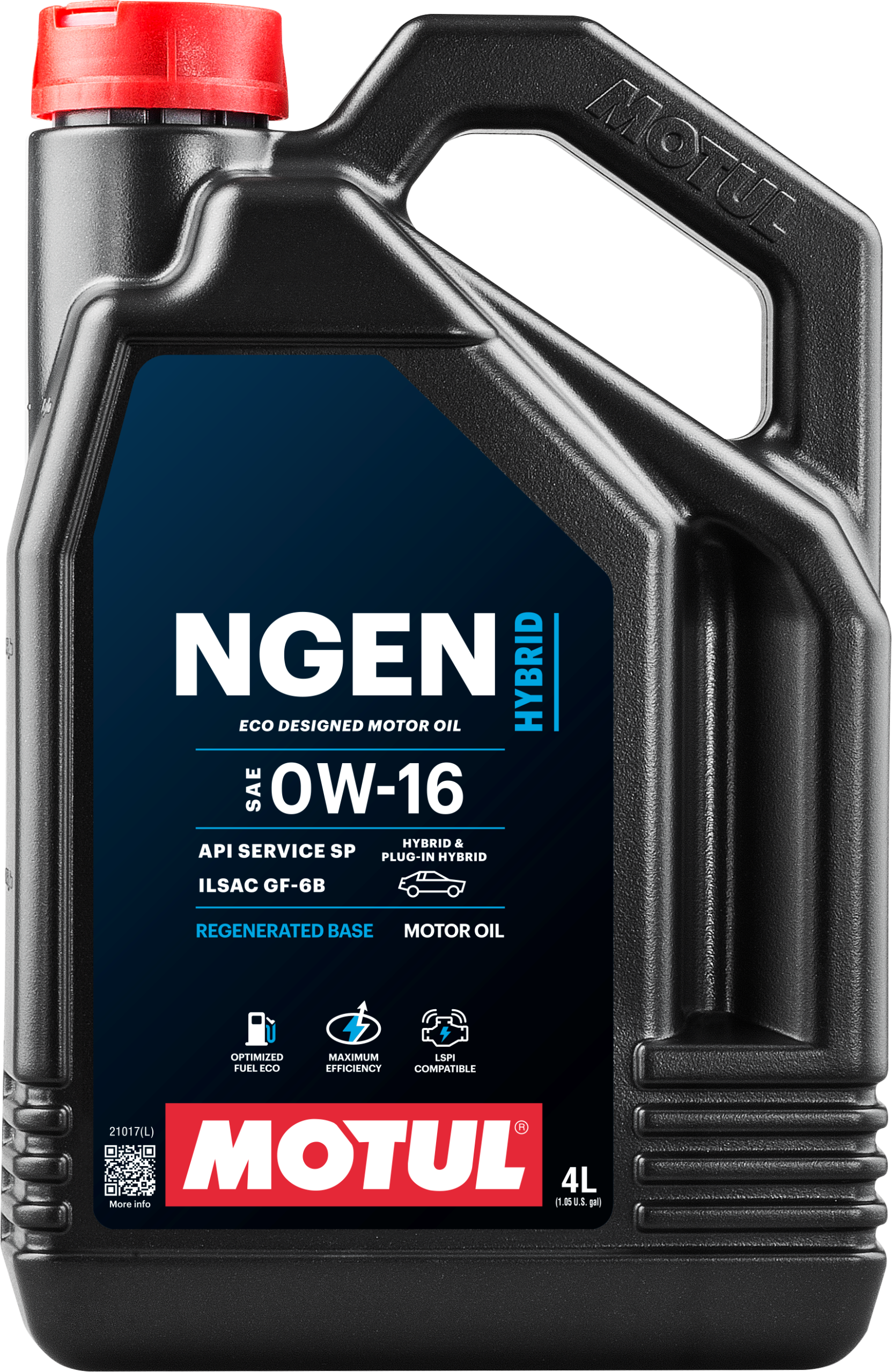 MOTUL NGEN HYBRID 0W-16 4L