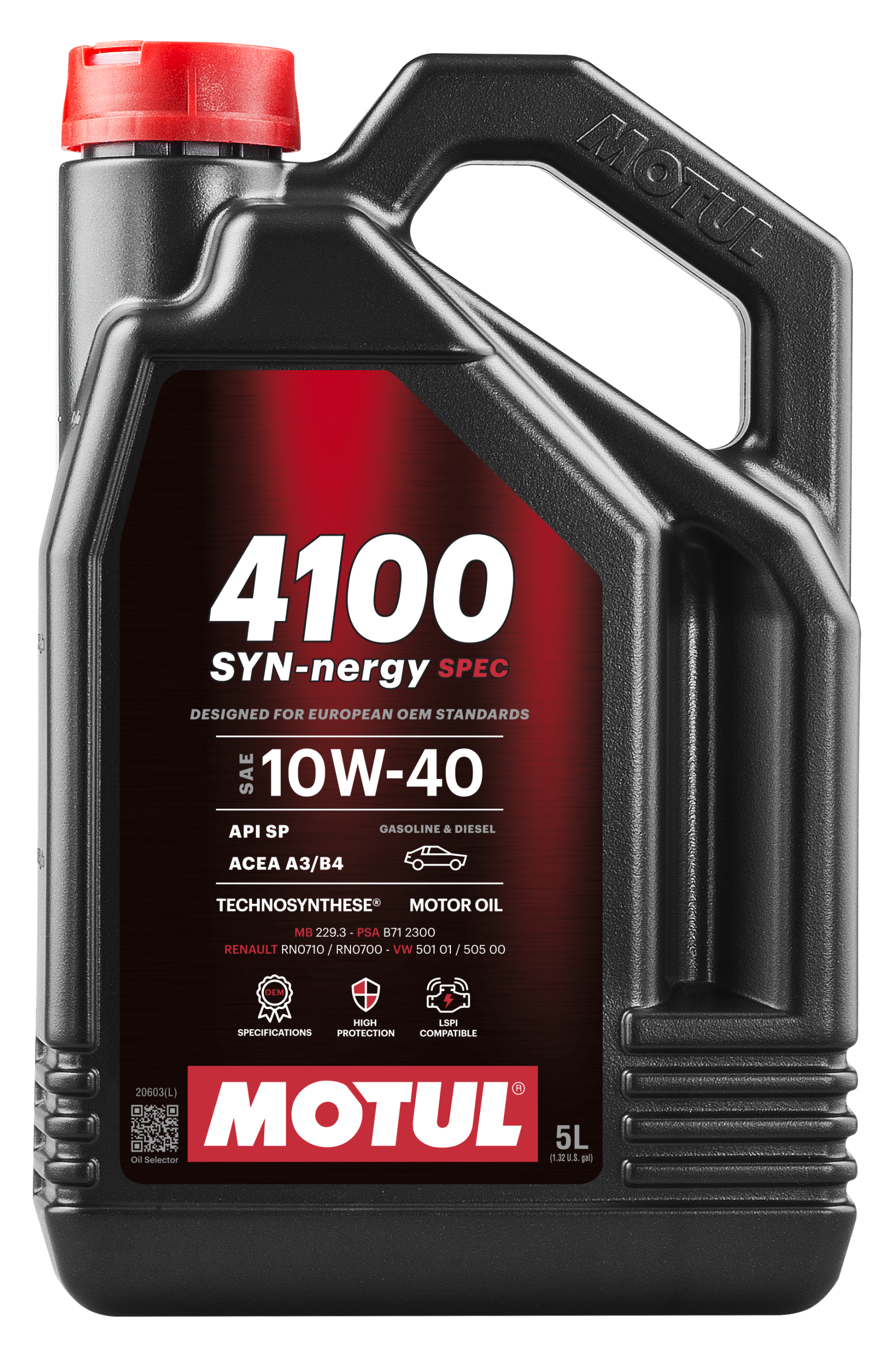 MOTUL 4100 SYN-nergy SPEC 10W-40 5L