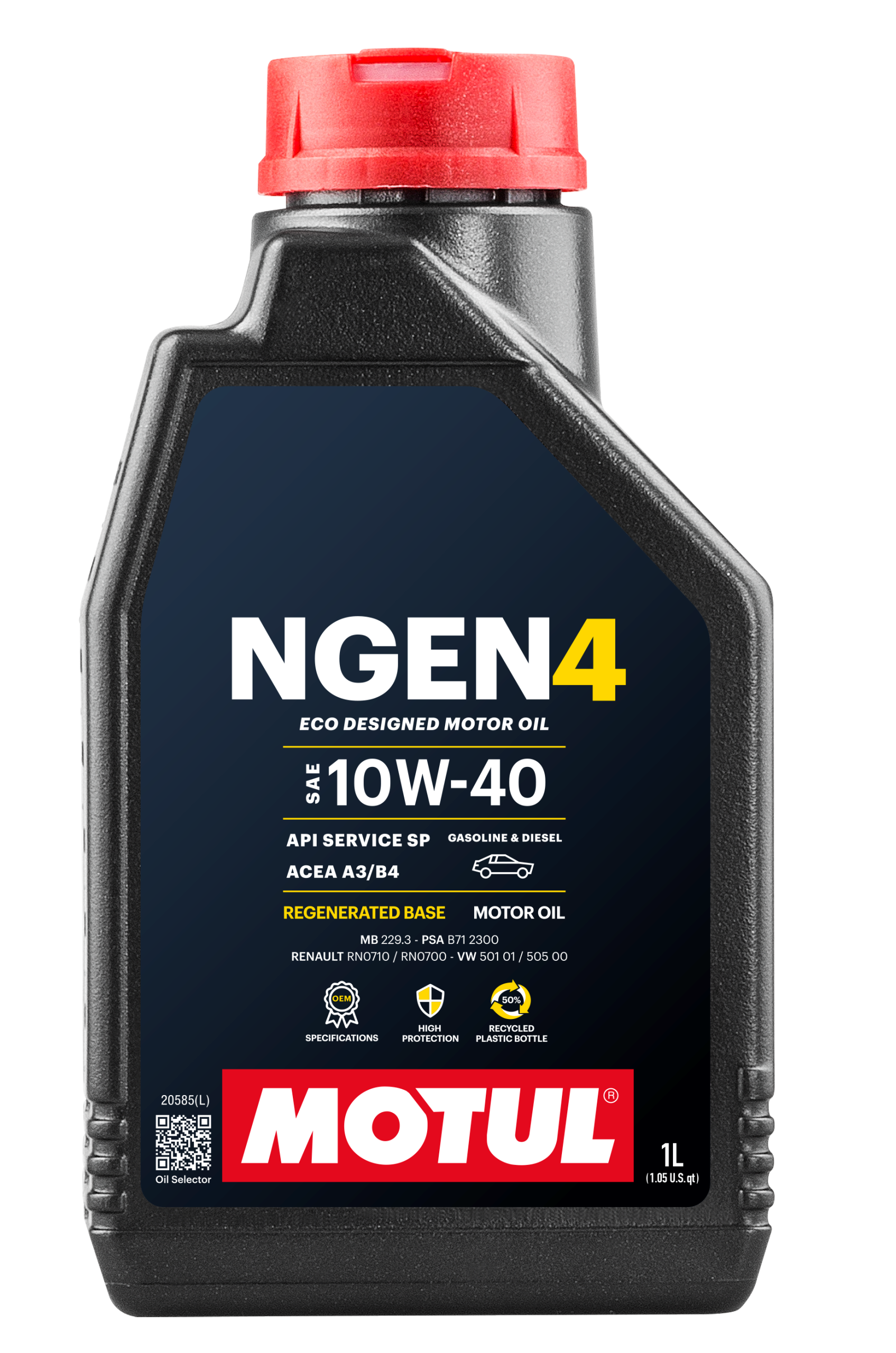 MOTUL NGEN 4 10W-40 1L
