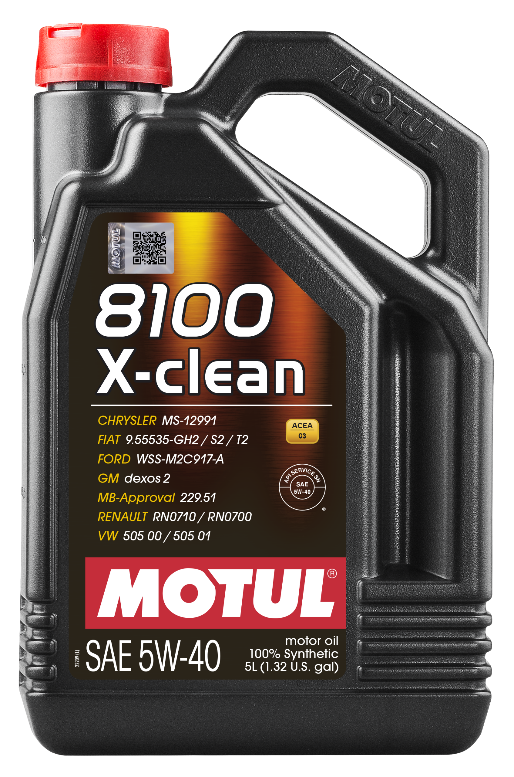 MOTUL 8100 X-CLEAN 5W40 5L