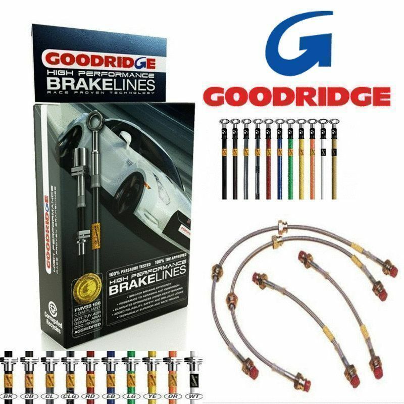 Goodridge Brake Hose kit SBW0250-4C for BMW 3 Series E46 Exc M3 1999-06