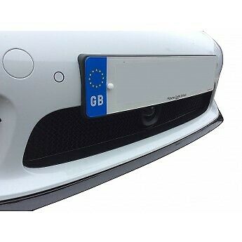 ZUNSPORT SILVER FRONT CENTRE GRILLE for PORSCHE 991 TURBO S GEN 1 ACC 2011-15