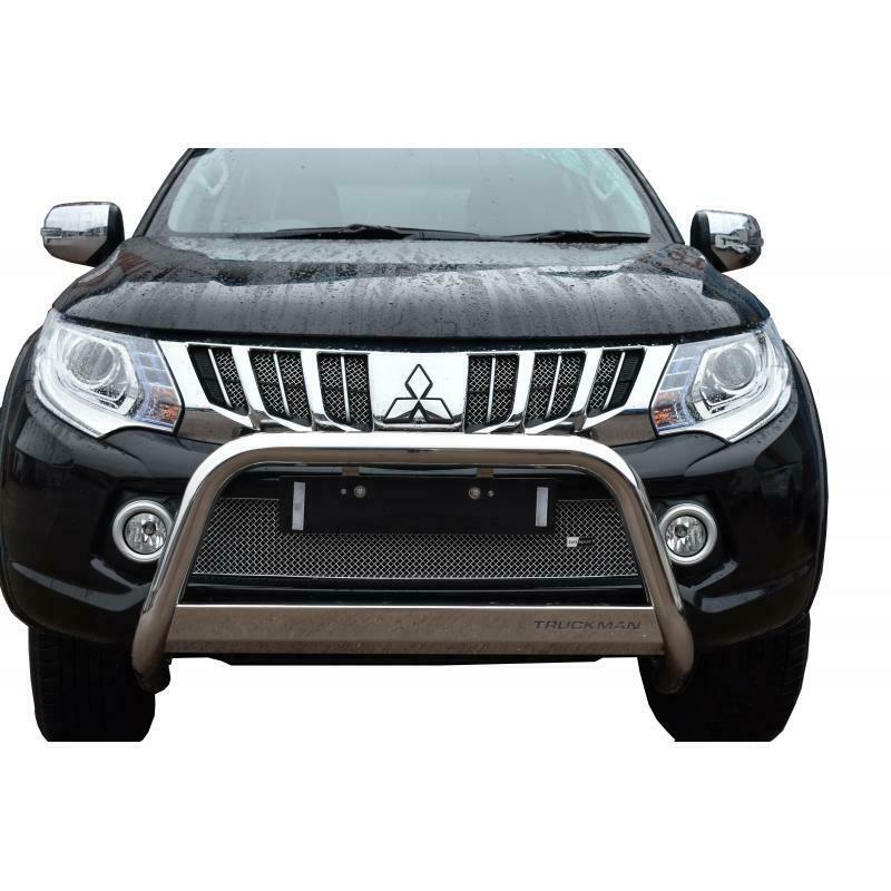 ZUNSPORT BLACK FRONT GRILLE SET for Mitusbishi L200 5th Gen 2015-