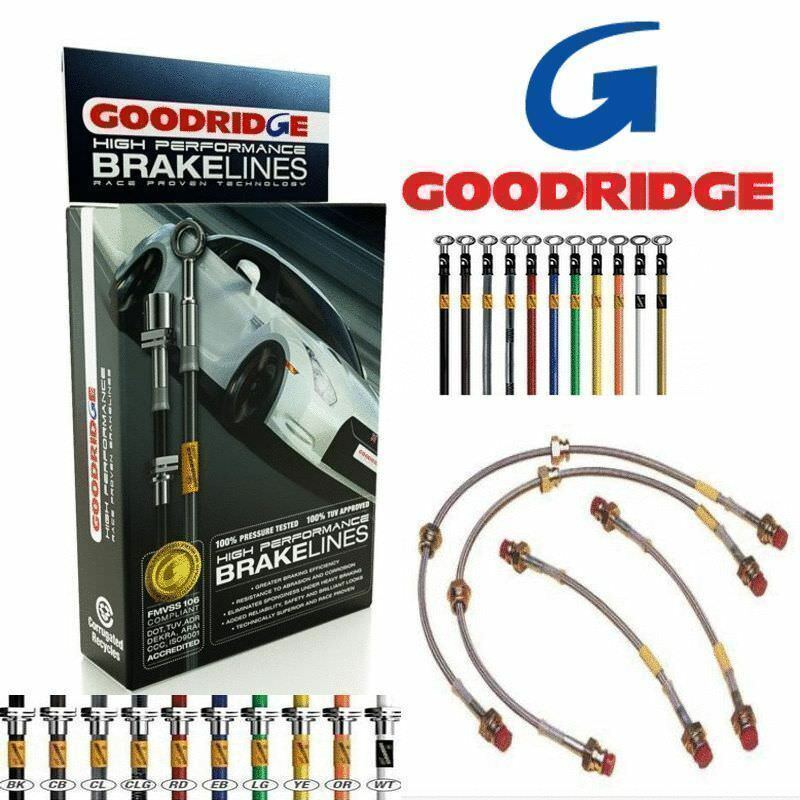 Goodridge Brake Hose kit SSZ0201-4C for Suzuki Swift GTi MK1 up to 1988